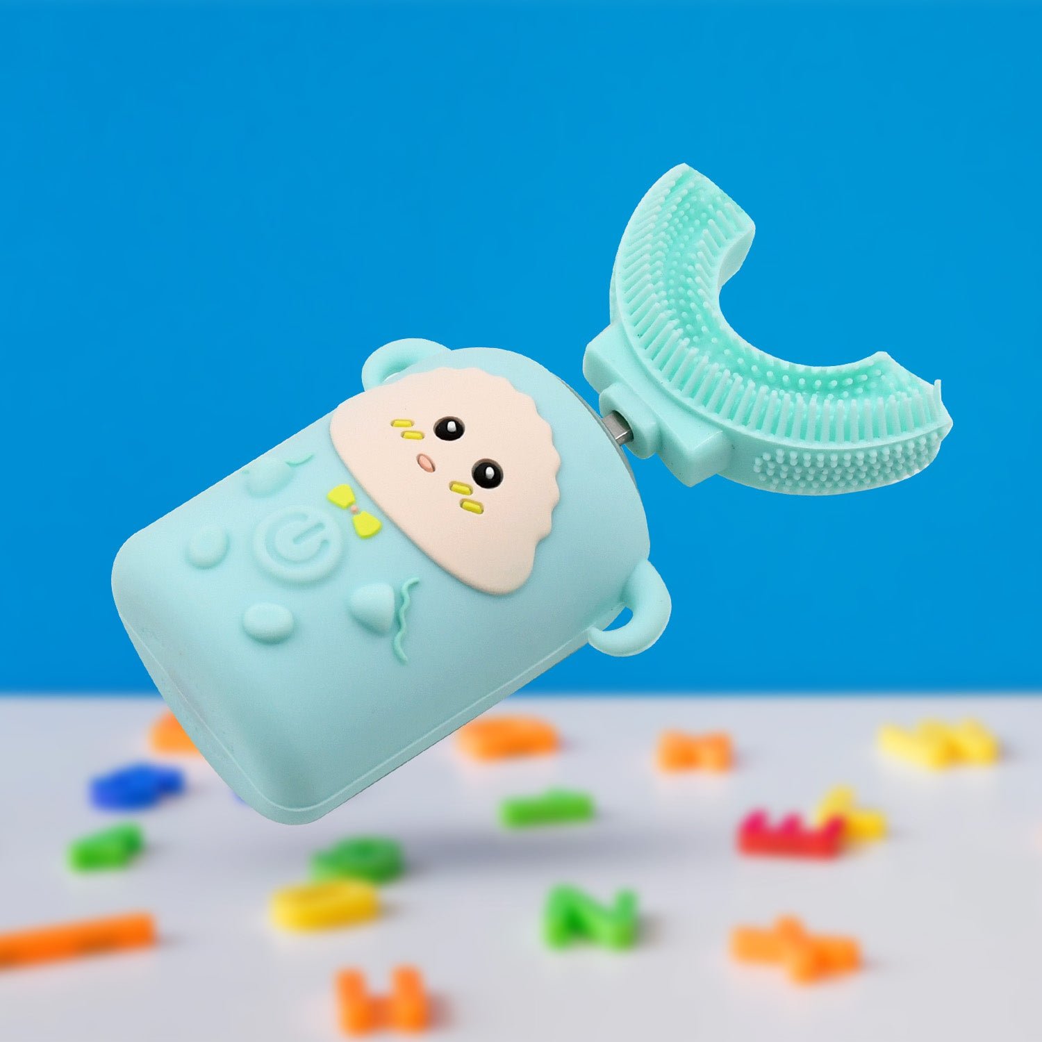 Kids Electric Toothbrush – U-Shaped, Light & Music | MintGuard