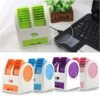 Dual Bladeless Mini Air Conditioner – USB & Fragrance