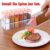 Plastic Spice Jars – Airtight 6-Piece Multicolor Set | Tidy Table