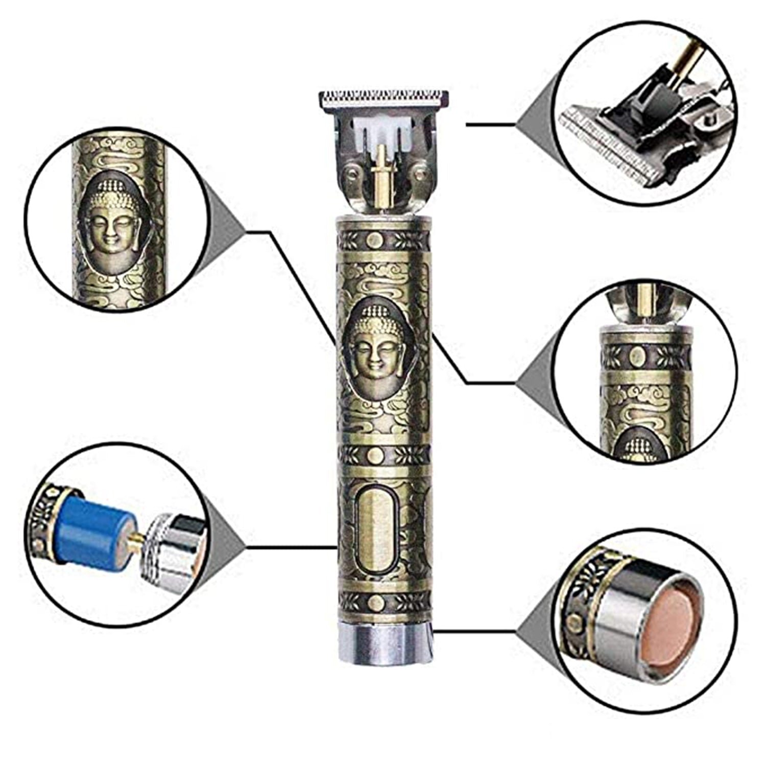Hair Trimmer for Men – Professional Cordless Clipper | Calm & Curl