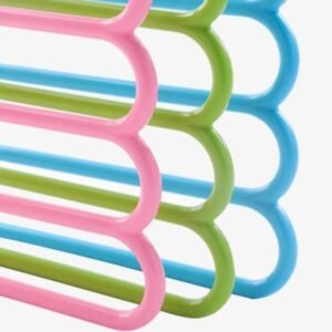 Space Saving Hanger – 5-Layer Multipurpose Plastic | GlimmerHome