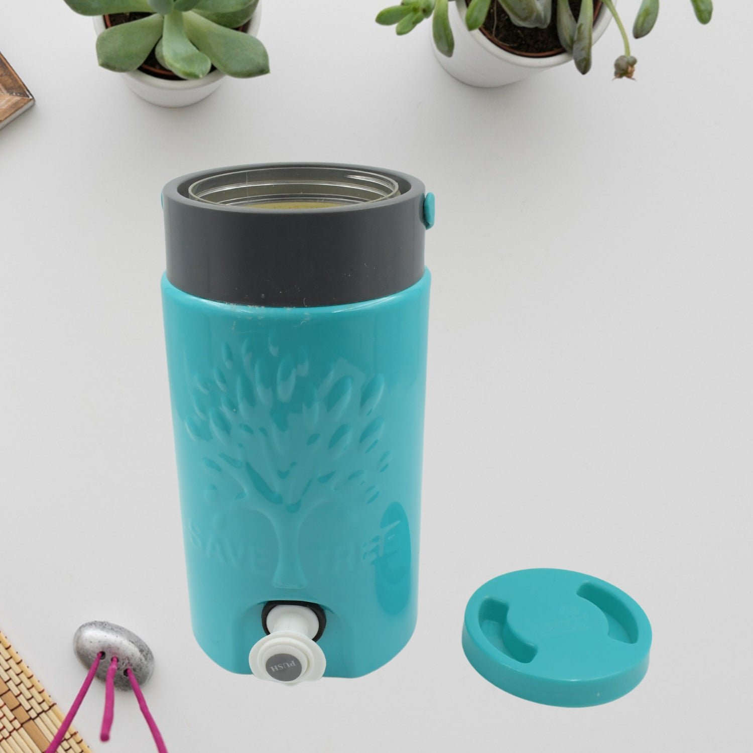 Insulated Water Jug 2000ml – Leakproof, with Tap | nekza