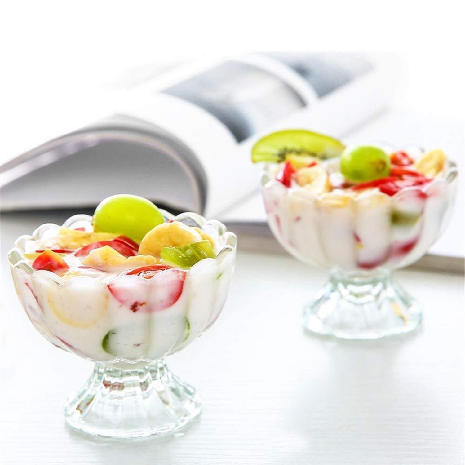 Dessert Bowl Set – 6 Pcs Premium Serving Bowls | Indo Glow