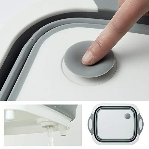 Foldable Chopping Board – 3-in-1 Dish Rack & Washing Bowl | Indo Glow