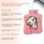 Pink Hot Water Bag – Soft Cover for Pain Relief | Indo Glow