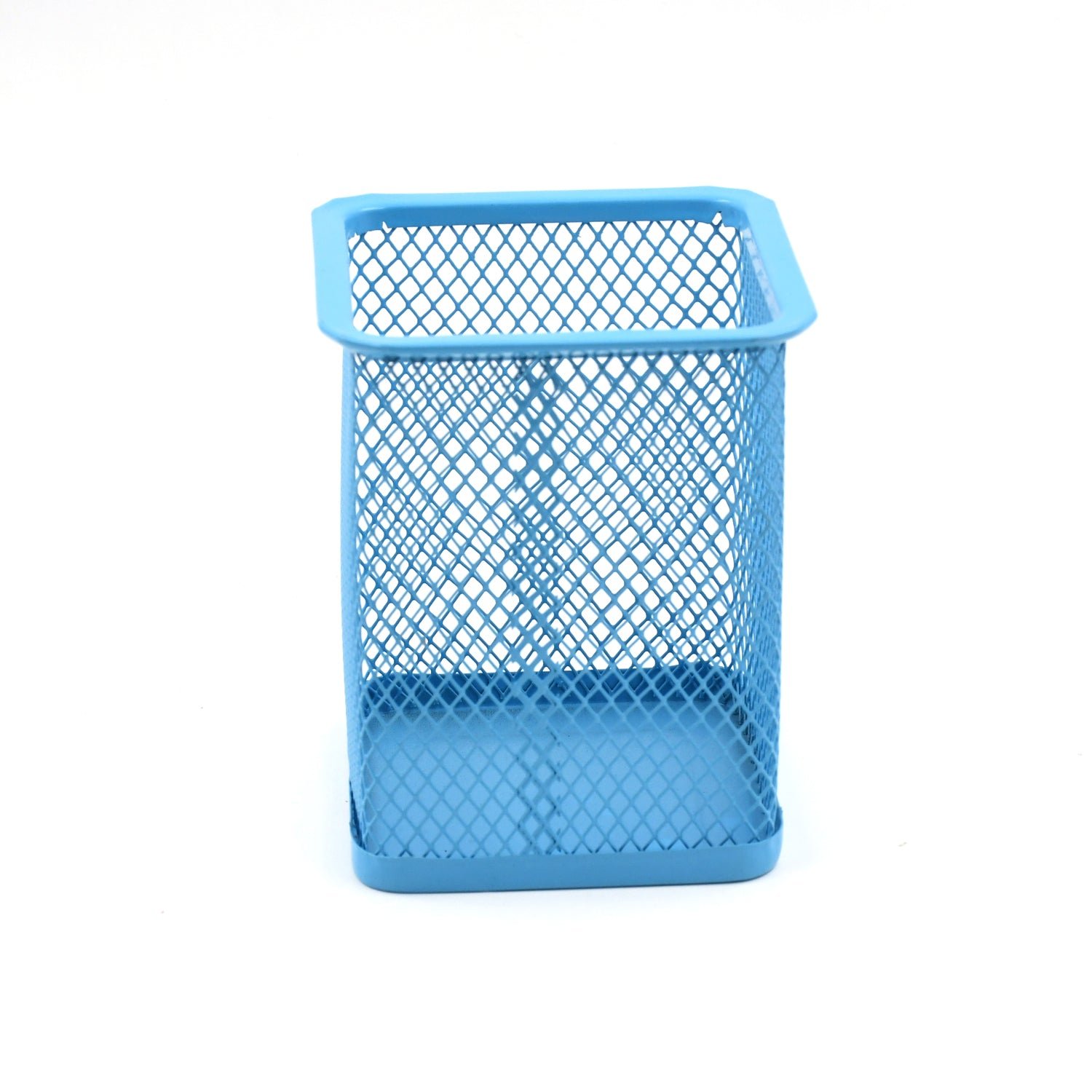 Metal Pen Holder – Mesh Desk Organizer for Office | Deskrova
