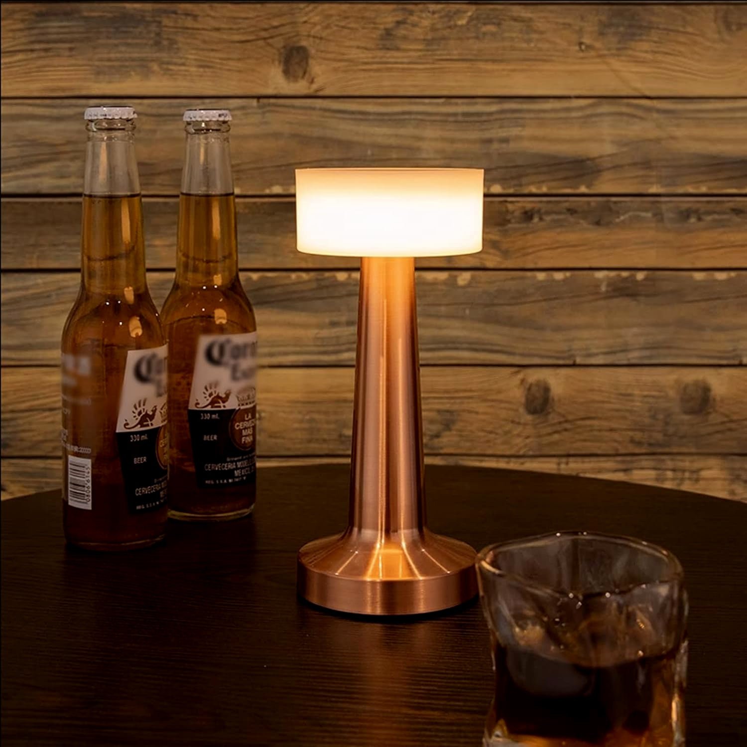 Touch Control LED Lamp – 3 Color Dimmable, Rechargeable | Styleva