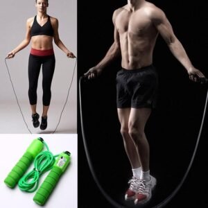 Electronic Counting Skipping Rope – Digital Fitness Tracker | FitFuzion