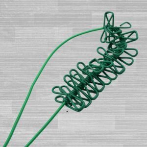 Portable Clothes Drying Rope – Elastic with 12 Clips | FERVENT