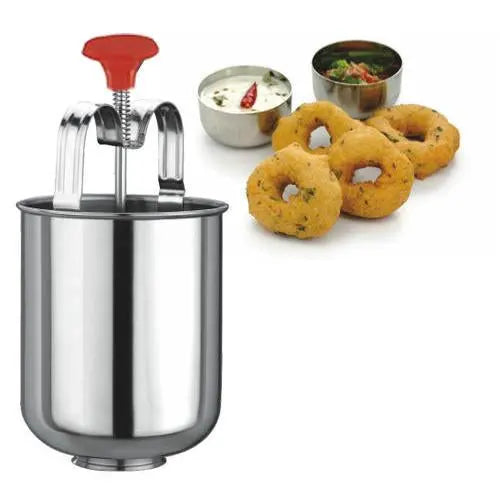Medu Vada Maker – Stainless Steel for Crispy Vadas & Donuts | FirePot