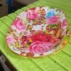 Plastic Serving Tray – Flower Print Design, 35x24cm | Serve Stellar