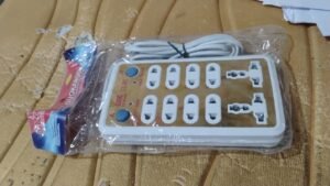 Extension Board – 10 Way 220V Universal Sockets for Home & Office | Tetherix