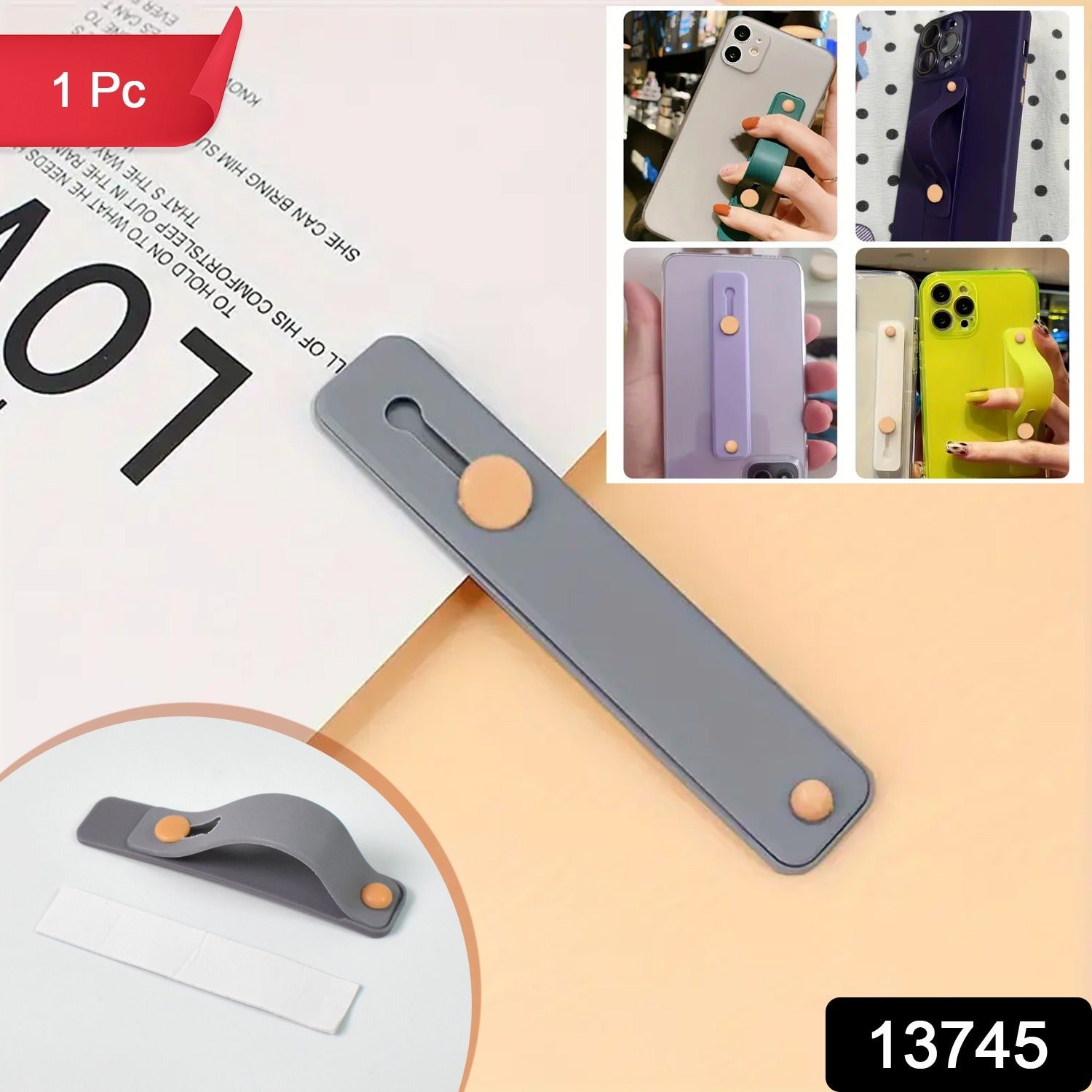 Phone Finger Holder – Secure Silicone Grip & Kickstand | Gambit