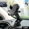 Car Mobile Holder – Adjustable 360° Suction Mount with One-Touch Lock