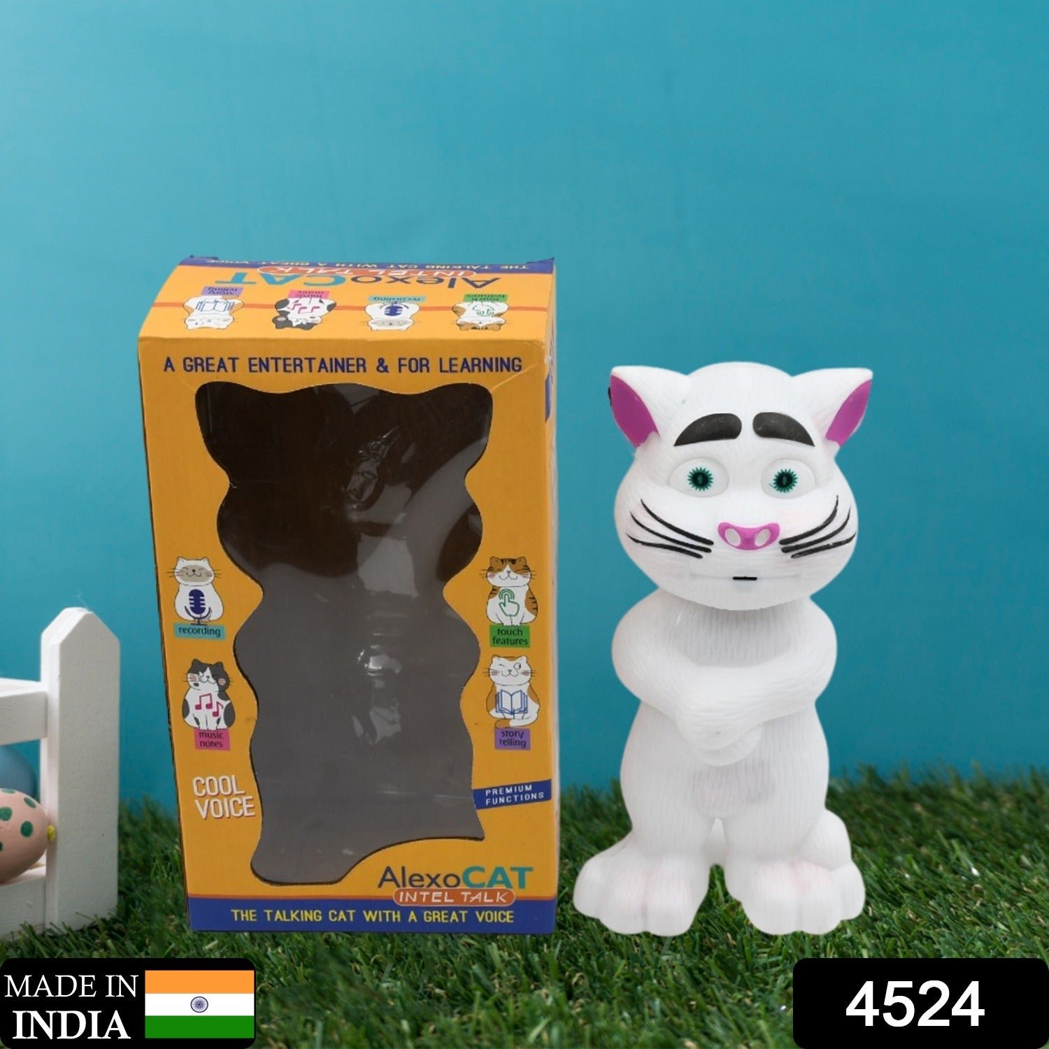 Talking Tom Toy – Interactive Mimicry Cat for Kids & Decor | Puzzlica