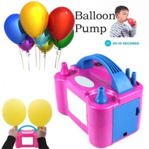 Electric Balloon Pump – Dual Nozzle Inflator | Play & Move