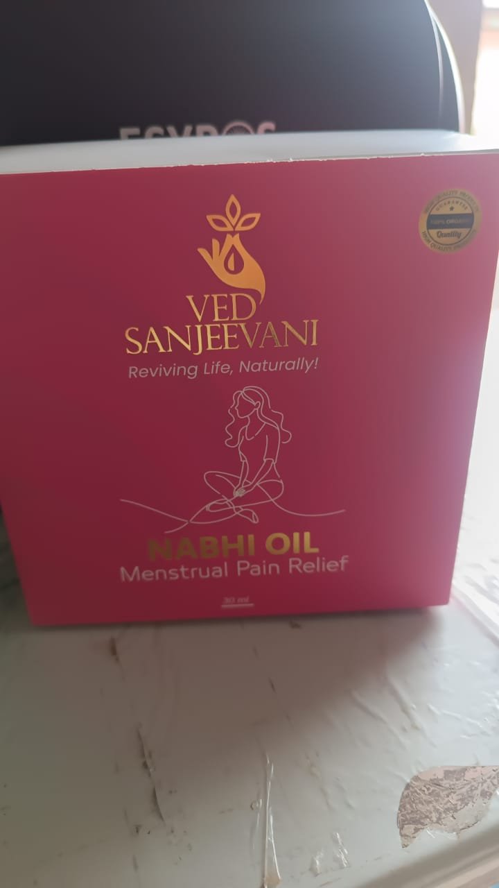 Nabhi Oil for Menstrual Pain Relief – Ayurvedic Herbal Cramp Relief