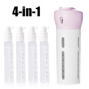 Travel Dispenser Bottle Set – 4-in-1 Leak-Proof | FERVENT