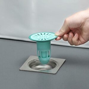 Silicone Floor Drain Stopper – Anti-Odor Hair Trap | Calm & Curl