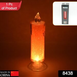 Red LED Flameless Candle – Realistic Flickering Pillar | Styleva