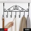 Over Door Hanger Rack – 7 Hooks Metal Organizer | Indo Glow