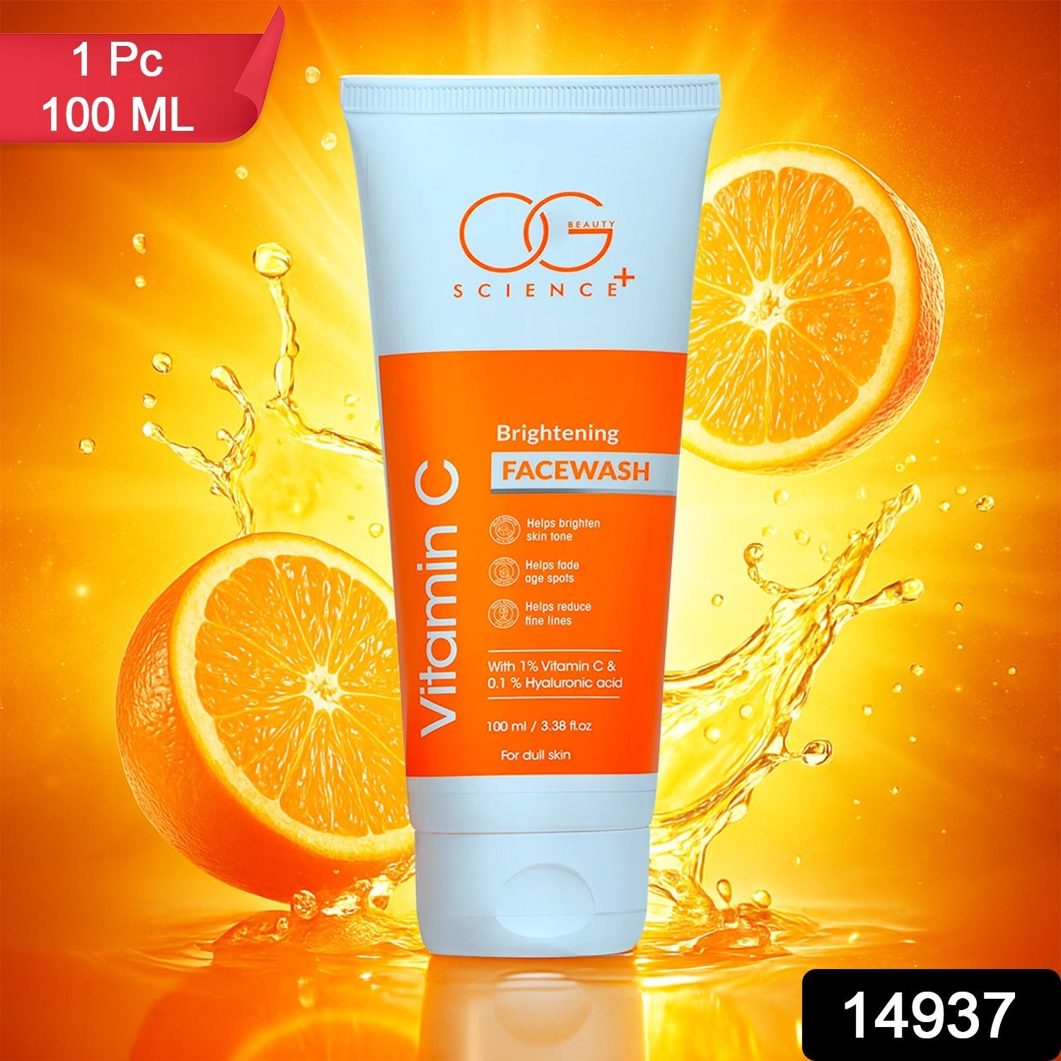 Vitamin C Facewash – Brightening & Hydrating Cleanser 100ML