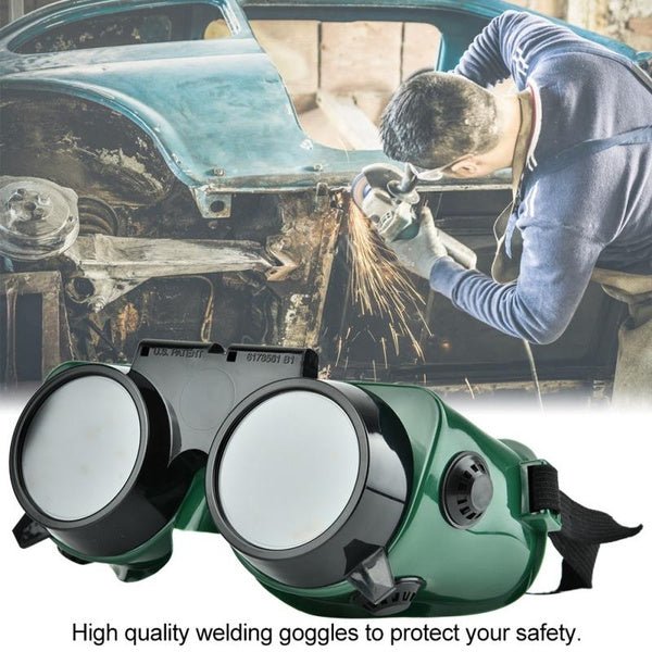 Welding Goggles – Flip-Up Safety, Adjustable Strap | BoltForce