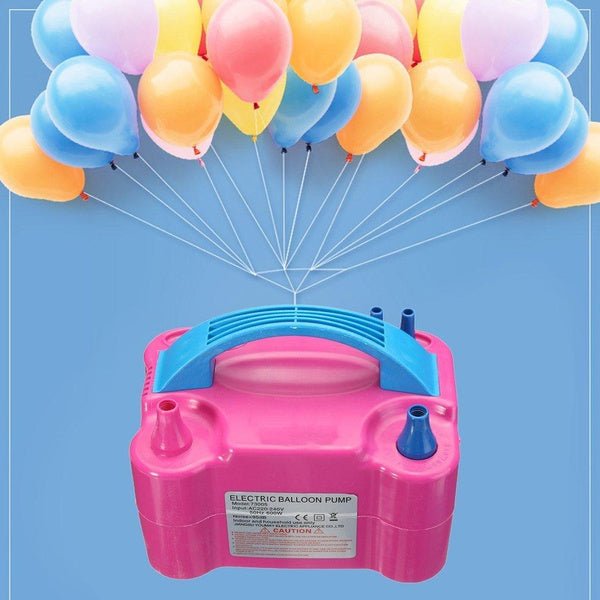 Electric Balloon Pump – Dual Nozzle Inflator | Play & Move