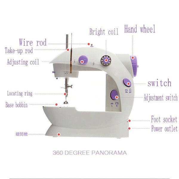 Mini Sewing Machine – Portable Stitching Tool | XcelCraft