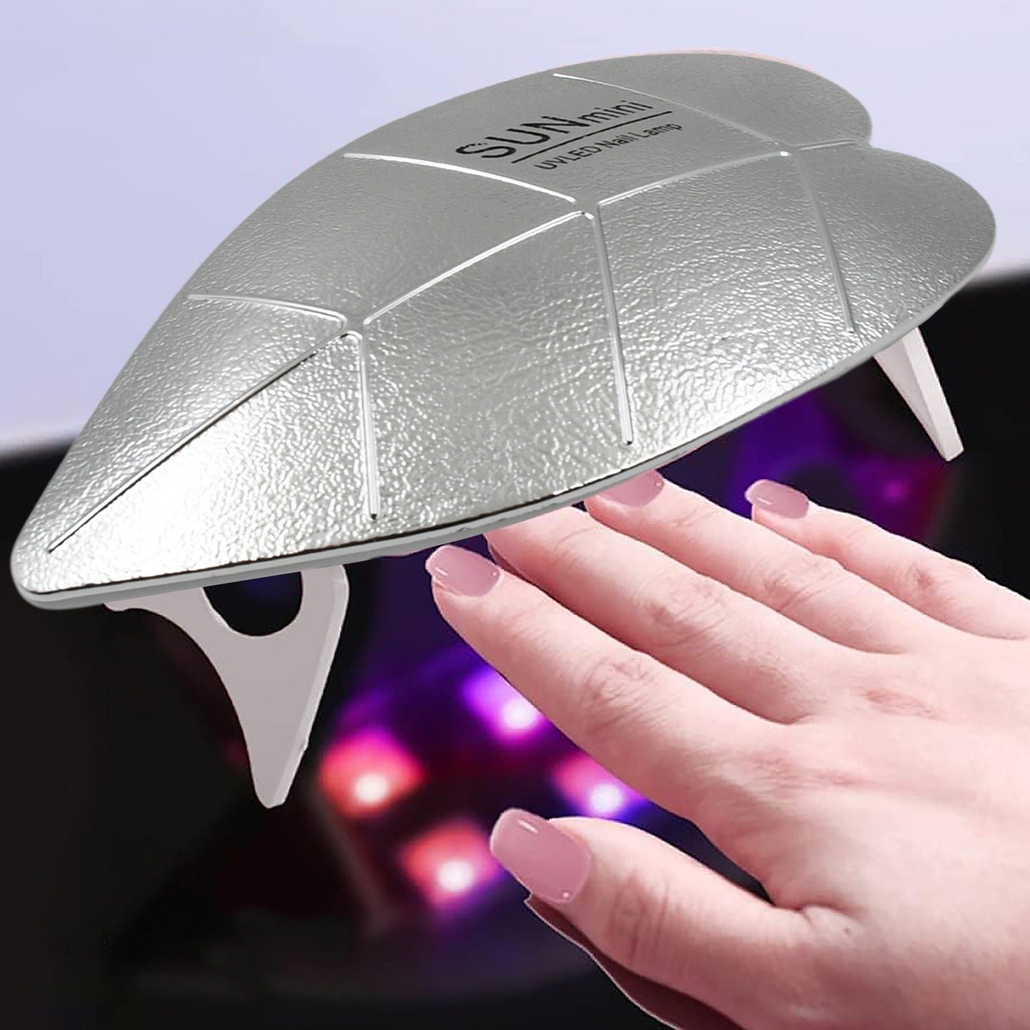 Mini UV LED Nail Lamp – Portable Gel Polish Curing | AuriGlam