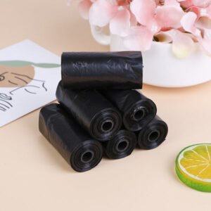 Large Black Garbage Bags – Heavy-Duty 30x50 Inch | Velvet Wipe