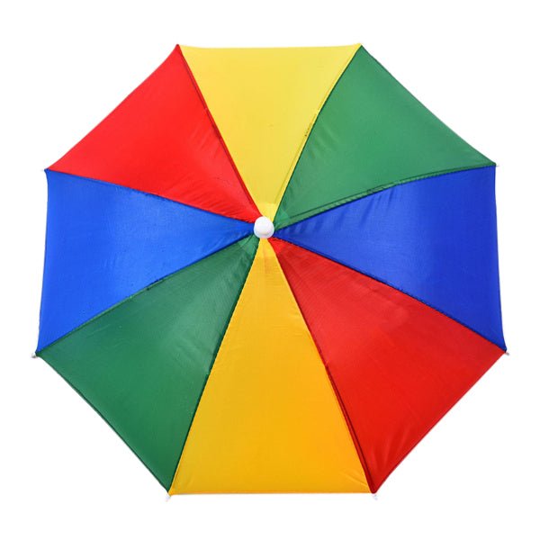Hands-Free Umbrella Hat for Sun and Rain Protection
