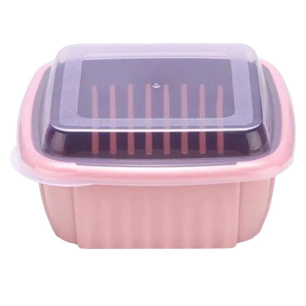Double Layer Food Drainer – Collapsible Washing Basket | Vastate