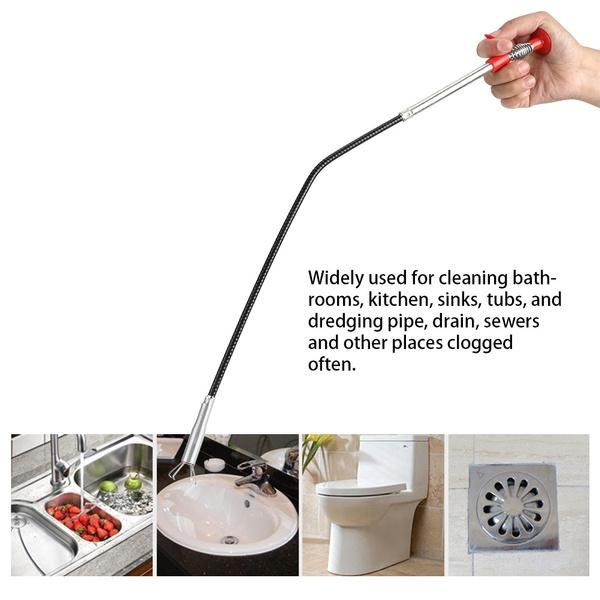 Sink Cleaning Hook – 60cm Flexible Drain Cleaner | ShineCrest