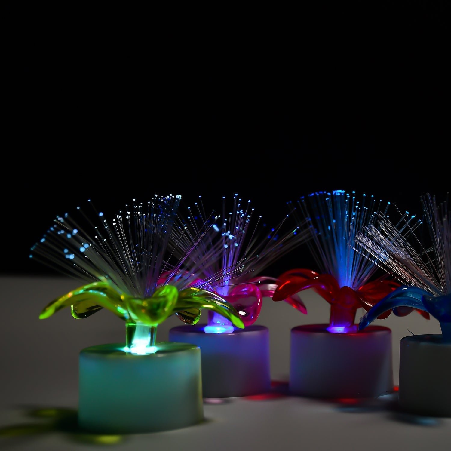 Fiber Optic LED Centerpiece – Color Changing Decor | Tidy Table