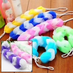 Hanging Loofah Sponge – Soft Body Scrubber (Pack of 6) | VelvaBloom