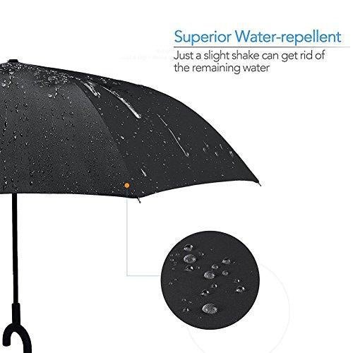 Reverse Umbrella Windproof Automatic Compact Travel