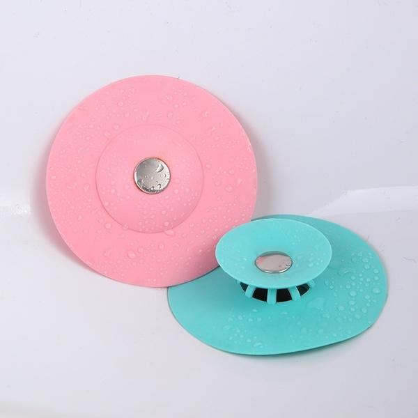 Silicone Sink Strainer & Sealer Cover – Durable & Easy Clean