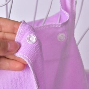Wearable Bath Towel – Quick Dry Cotton Wrap for Women | Mini Bubbles
