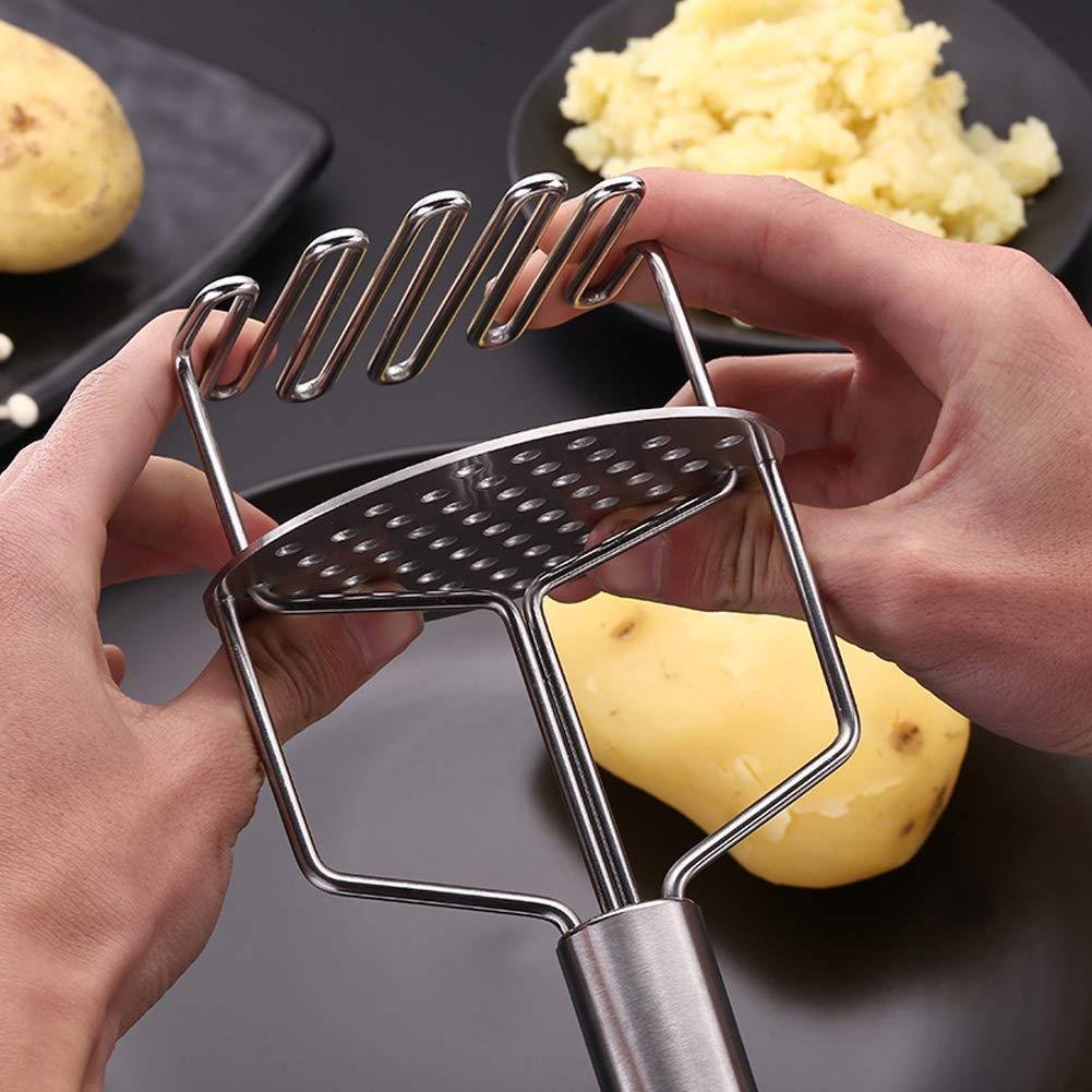 615VWlB9UcL._SL1001_3200a14b-e3dd-4029-812f-32b9f82cd450 Stainless Steel Masher – Durable Hand Smasher for Kitchen | Mini Bubbles