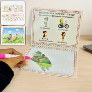 Magic Water Drawing Book – Reusable Mess-Free Kids Activity Set
