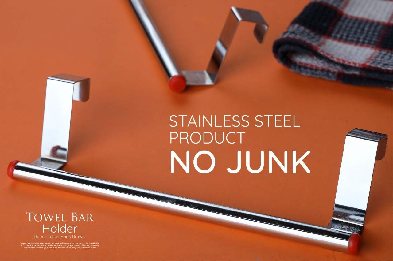 Stainless Steel Towel Rod – Wall Mounted, 11-inch | BathNova