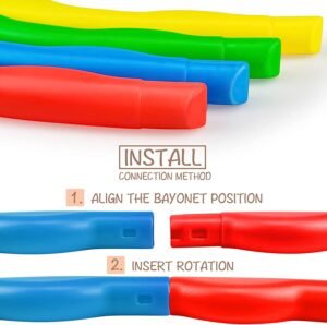 61LLfk9Wh8S._AC_SL1500 Hula Hoop – Adjustable Fitness Ring for Kids & Adults | FitFuzion