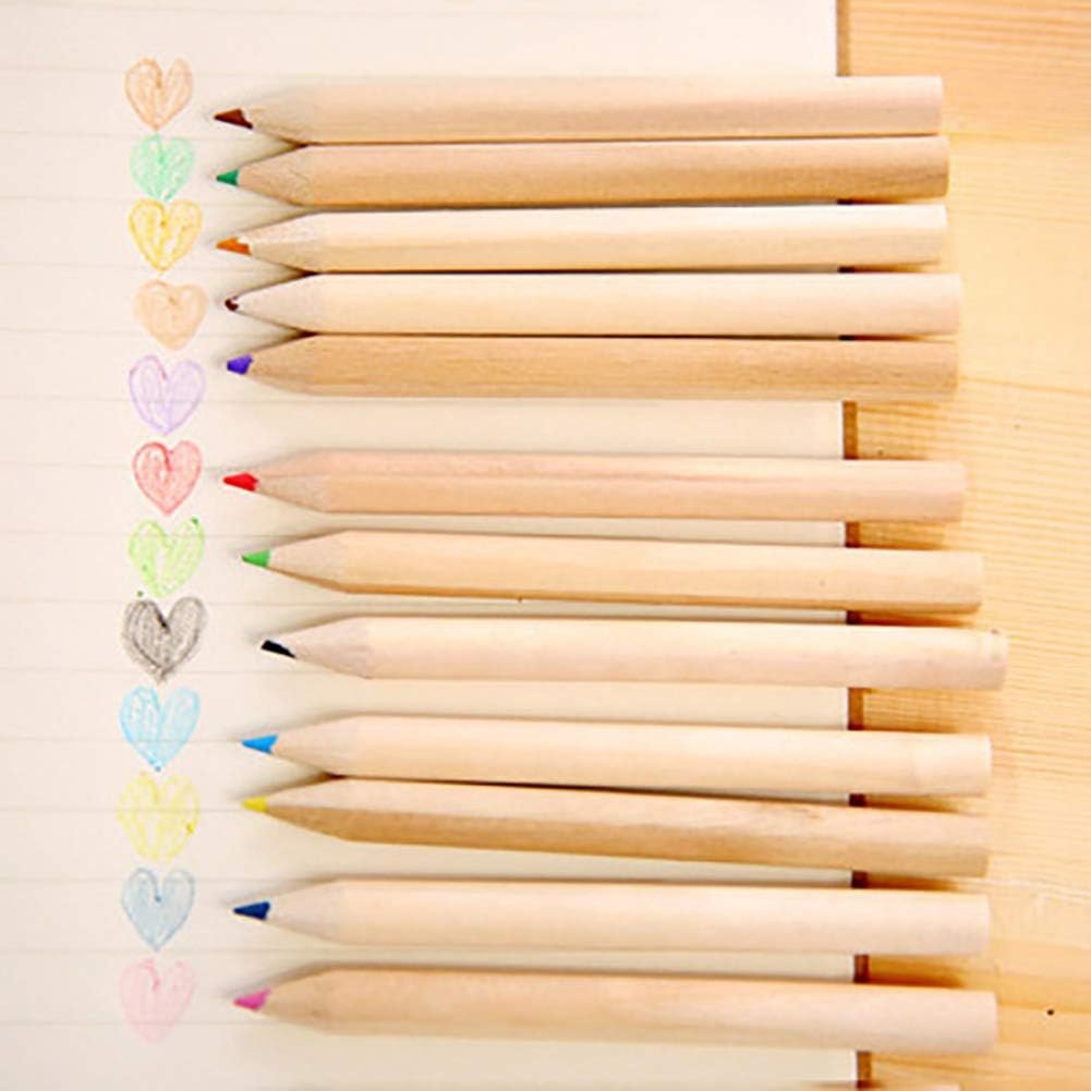 61QlnNZFtyL._AC_SL1001 Kids Colouring Pencils Set – 12 Mini Shades with Sharpener | TinyTrendy