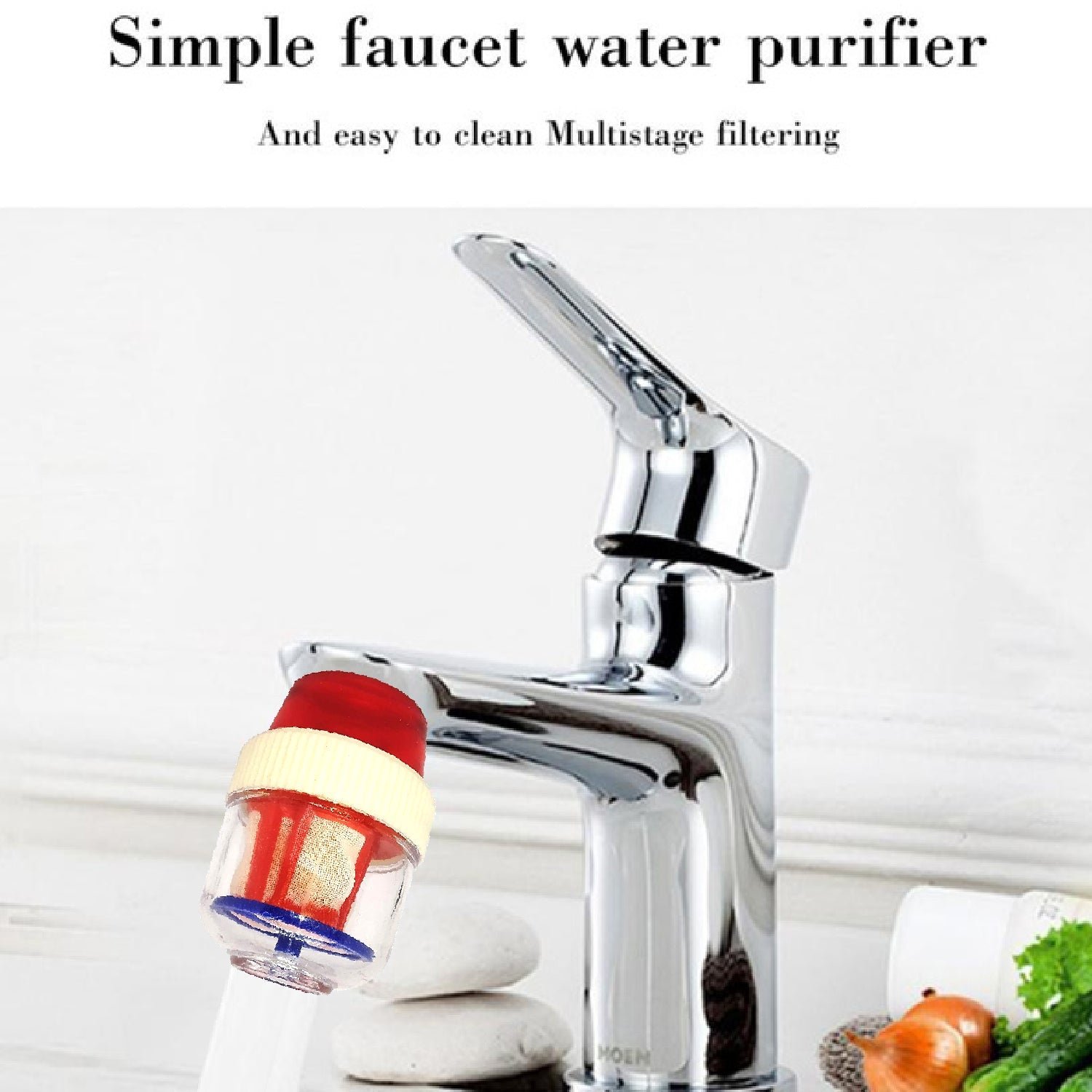 Water Tap Filter – Plastic Candle Cartridge for Clean Water | Mist & Relax