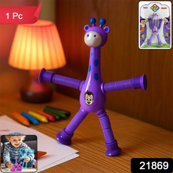 620cb9a7-dc58-486e-8315-3b96de2ea60a Giraffe Shape Magic Spring Toy – Flexible & Bendable Fun