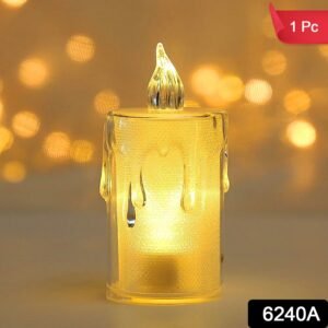Diwali LED Candle – Crystal Glitter Light for Home Decor | Styleva
