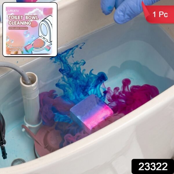 Toilet Bowl Cleaning Block – Dual Colour Flush Tank Cleaner