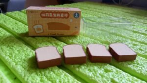 Toast Bread Eraser – Cute 3D Food Design for Kids | TinyTrendy