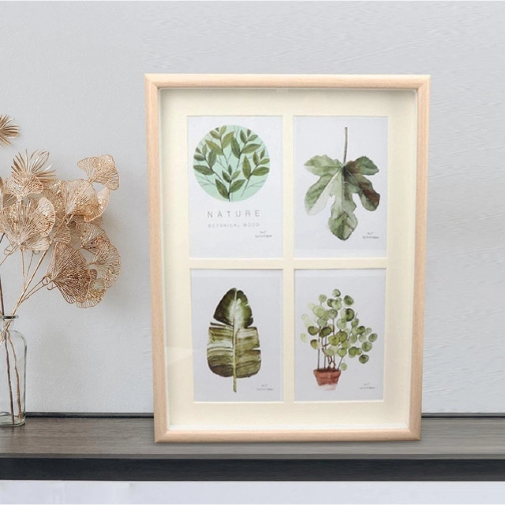Acrylic Four Collage In One Frame To Add Any Images (Multicolor) - Image 2